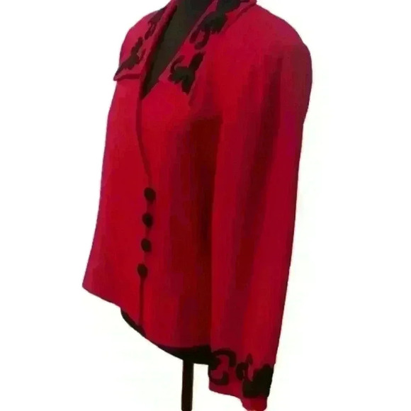 Vintage Kasper A.S.L. Petite women’s jacket size 12P - Picture 3 of 6